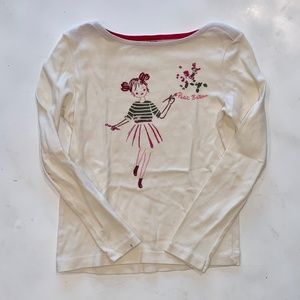 Petite Bateau girls top size s